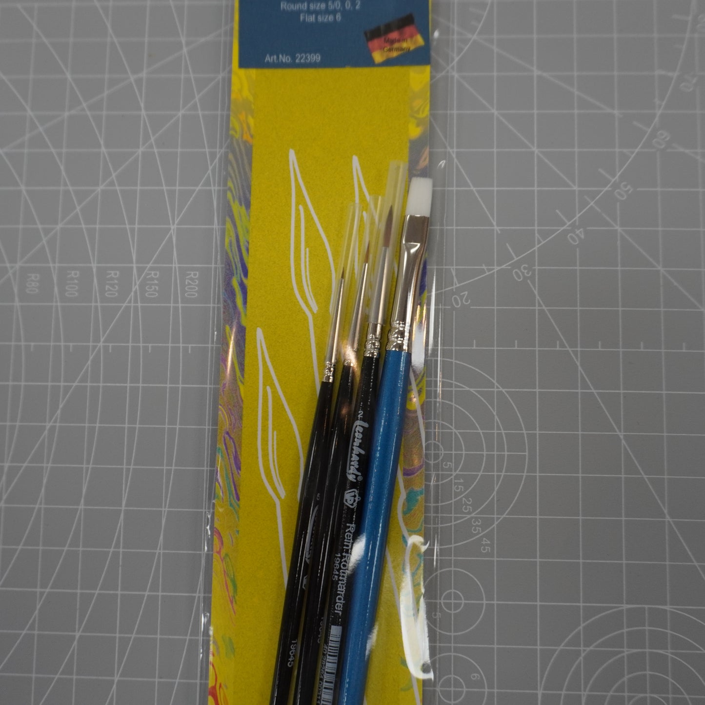4pc Pro Modellers Brush Set