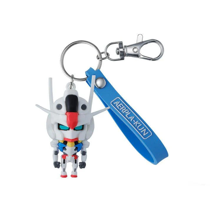 AERPLA‑KUN 3D Rubber Mascot Keychain