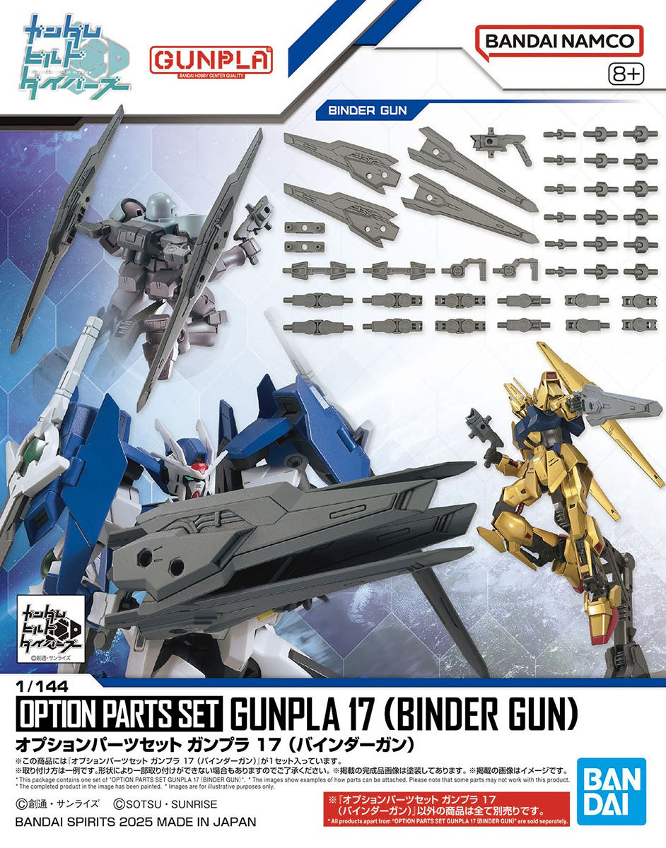 Option Parts Set Gunpla 17 (Binder Gun)
