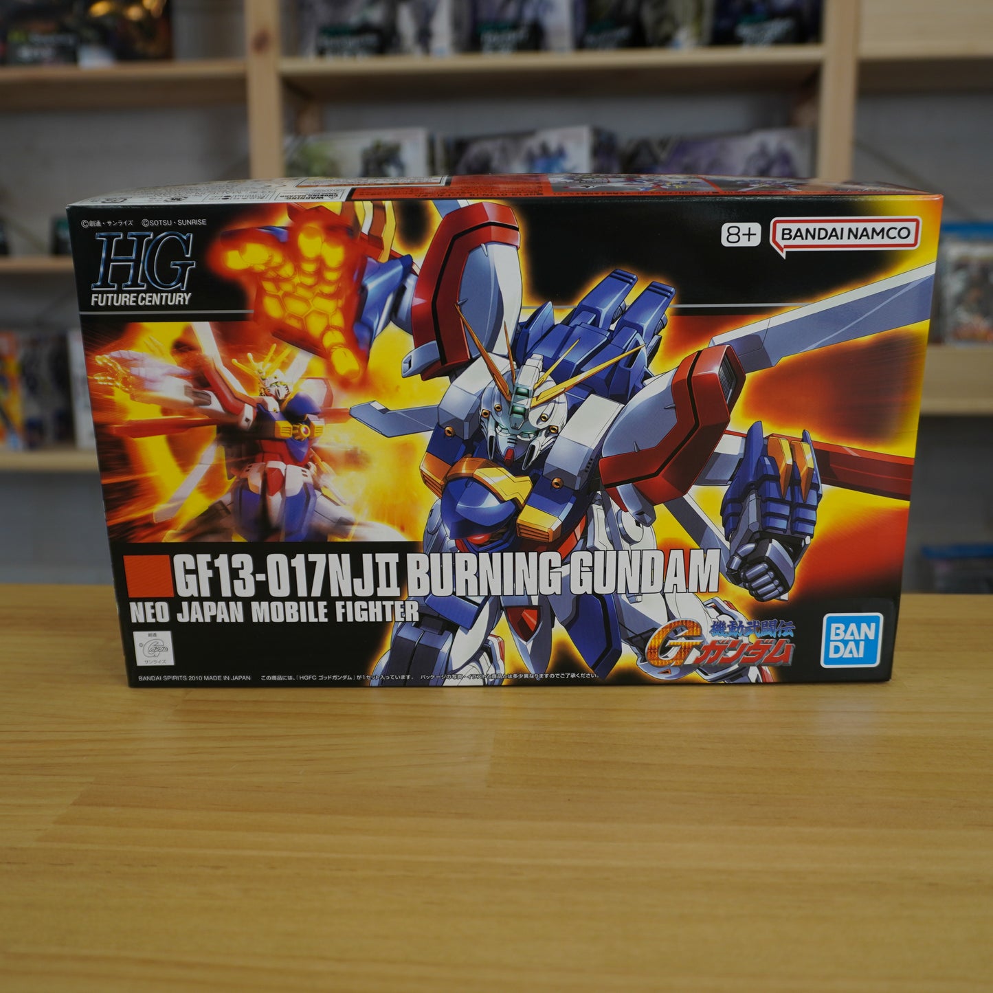 HGFC 1/144 God Gundam (AKA Burning Gundam)