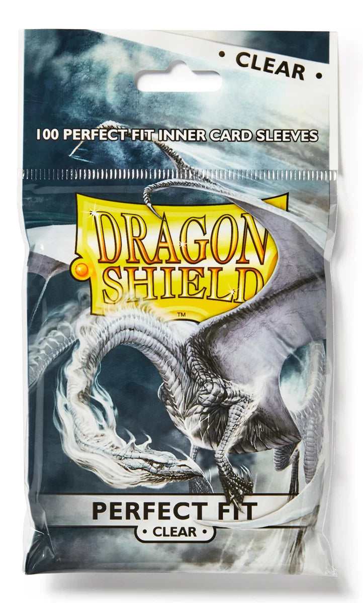 Dragon Shield Perfect Fit Clear Sleeves (100) – Standard Size