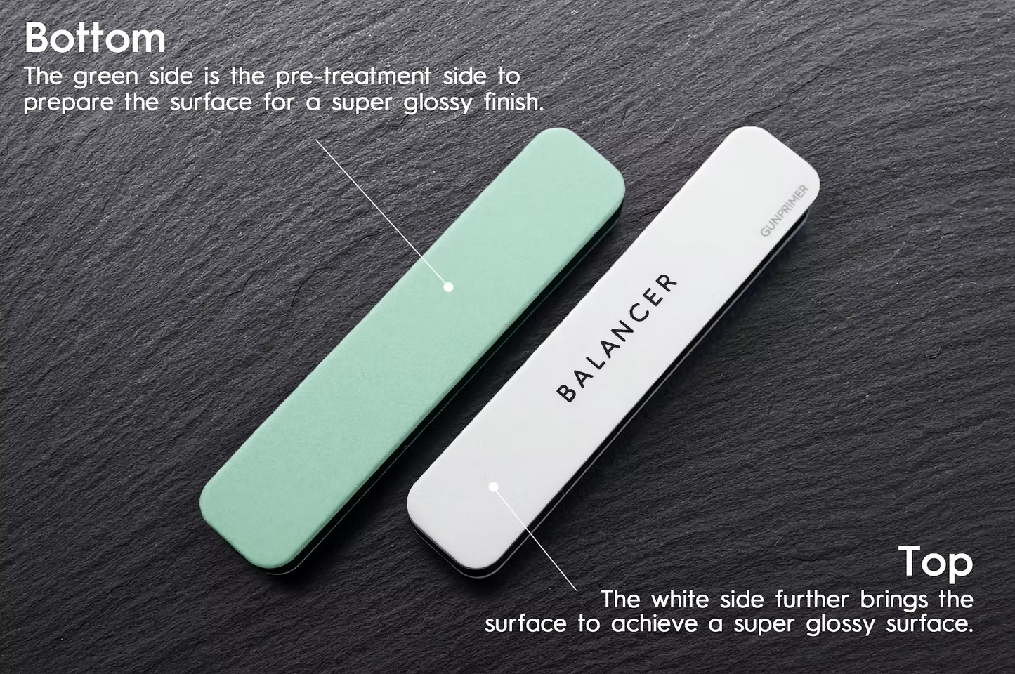 GUNPRIMER – BALANCER WHITE (Ultra Fine Grit / 3ea)