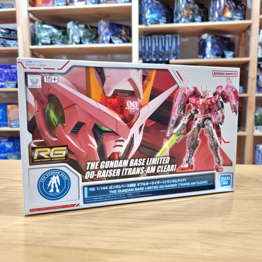 RG Gundam Base Limited 00-Raiser [TRANS-AM Clear]