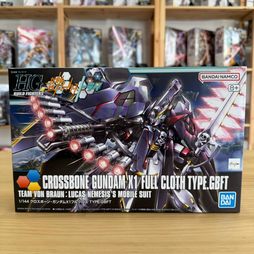 HGBF 1/144 Crossbone Gundam X1 Full Cloth TYPE.GBFT