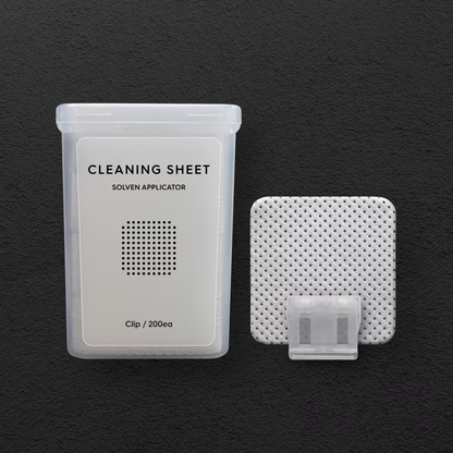 GUNPRIMER - Cleaning Sheet [200ea + Holding Clip]