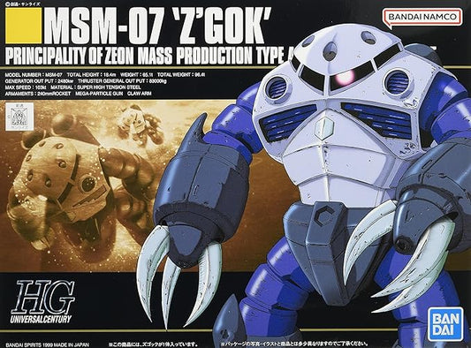 HGUC 1/144 MSM-07 Z’Gok (Blue)