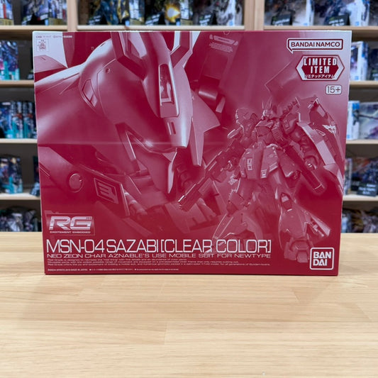 P-Bandai - RG Sazabi (Clear Color)
