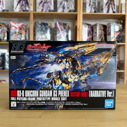 HGUC 1/144 Unicorn Gundam 03 Phenex (Destroy Mode) Narrative Ver.