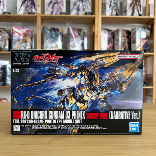 HGUC 1/144 Unicorn Gundam 03 Phenex (Destroy Mode) Narrative Ver.