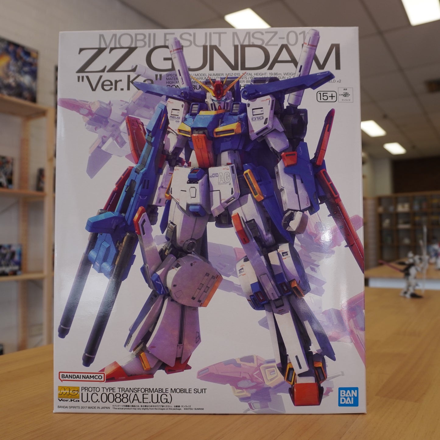 MG 1/100 ZZ GUNDAM Ver.Ka