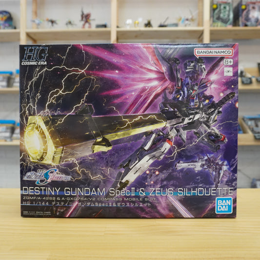 HG 1/144 DESTINY GUNDAM Spec II & ZEUS SILHOUETTE