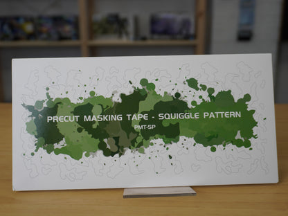 DSPIAE Precut Masking Tape - Squiggle Pattern (PMT-SP)