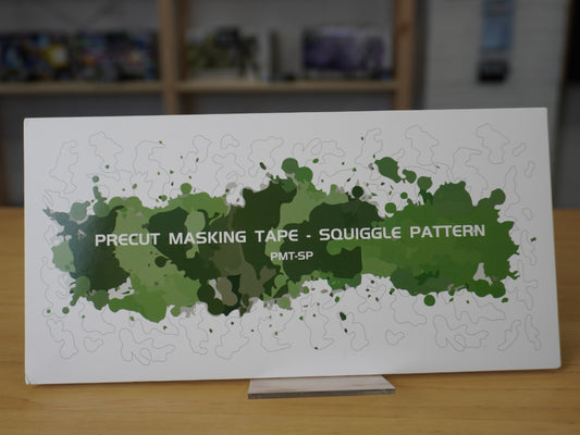 DSPIAE Precut Masking Tape - Squiggle Pattern (PMT-SP)
