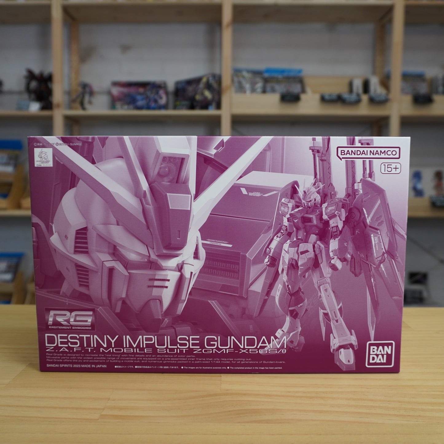 P-Bandai RG 1/144 Destiny Impulse Gundam