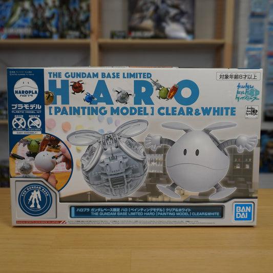 HAROPLA Gundam Base HARO Painting Model (Clear & White)
