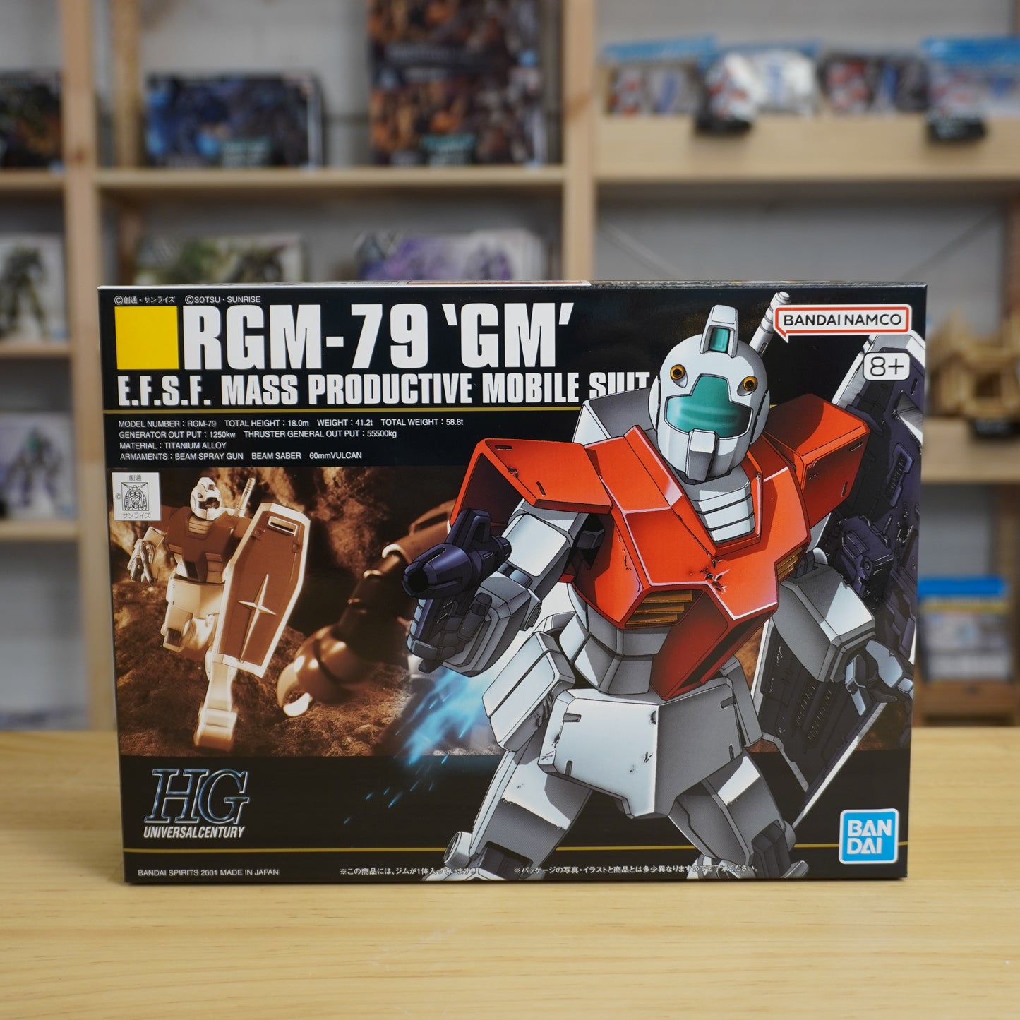 HG 1/144 RGM-79 GM