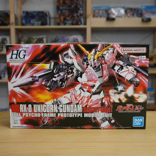 HGUC 1/144 RX-0 Unicorn Gundam (Destroy Mode)