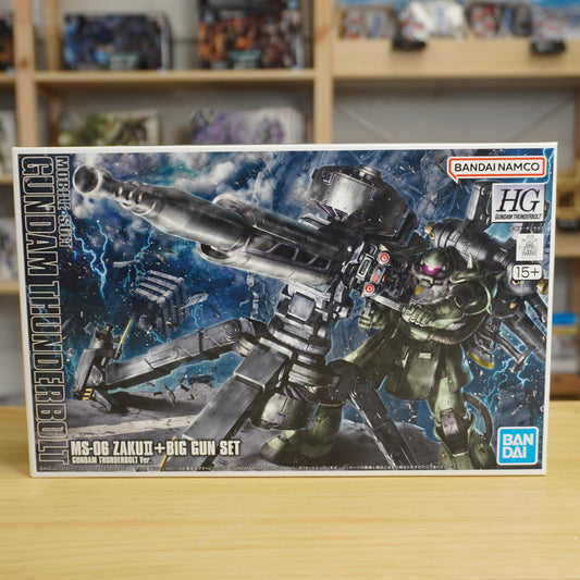 HG 1/144 Zaku II + Big Gun Set [Gundam Thunderbolt Ver.]