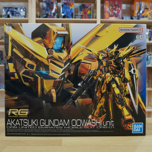 RG 1/144 Akatsuki Gundam (Oowashi Unit)