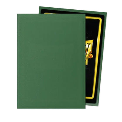 Dragon Shield Matte Sleeves – Forest Green (100 Standard Size Sleeves)