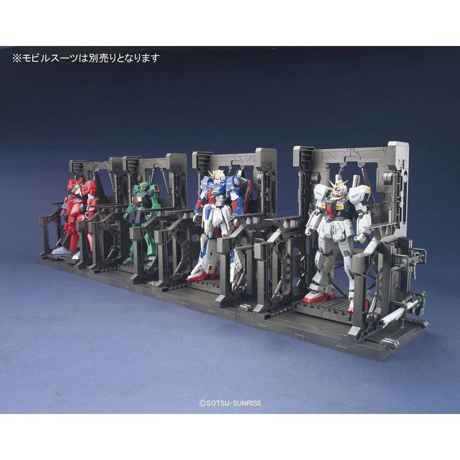 Bandai Builders Parts – System Base 001 (Gun Metallic)