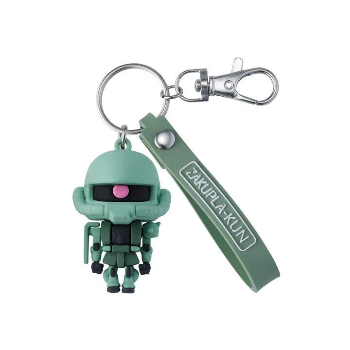 ZAKUPLA‑KUN 3D Rubber Mascot Keychain