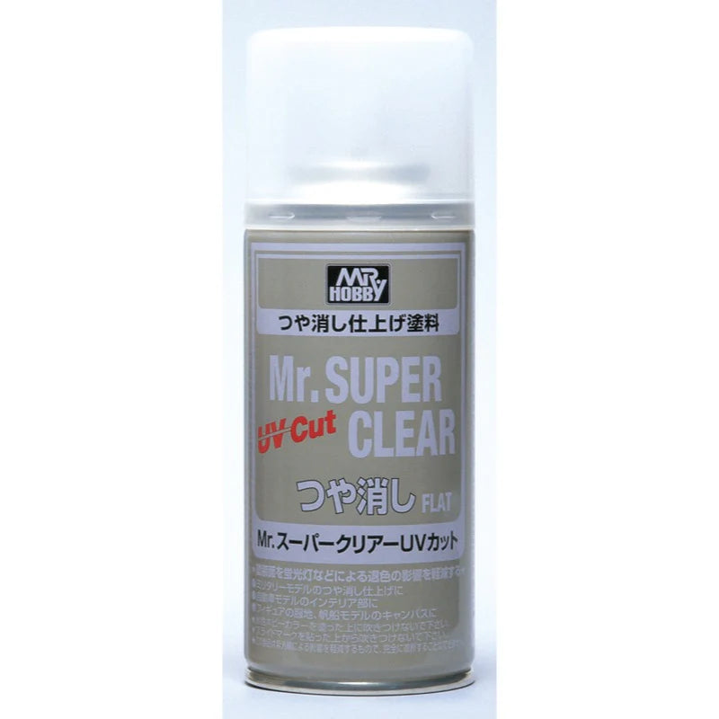 Mr. Super Clear UV Cut Flat (Matt) Spray