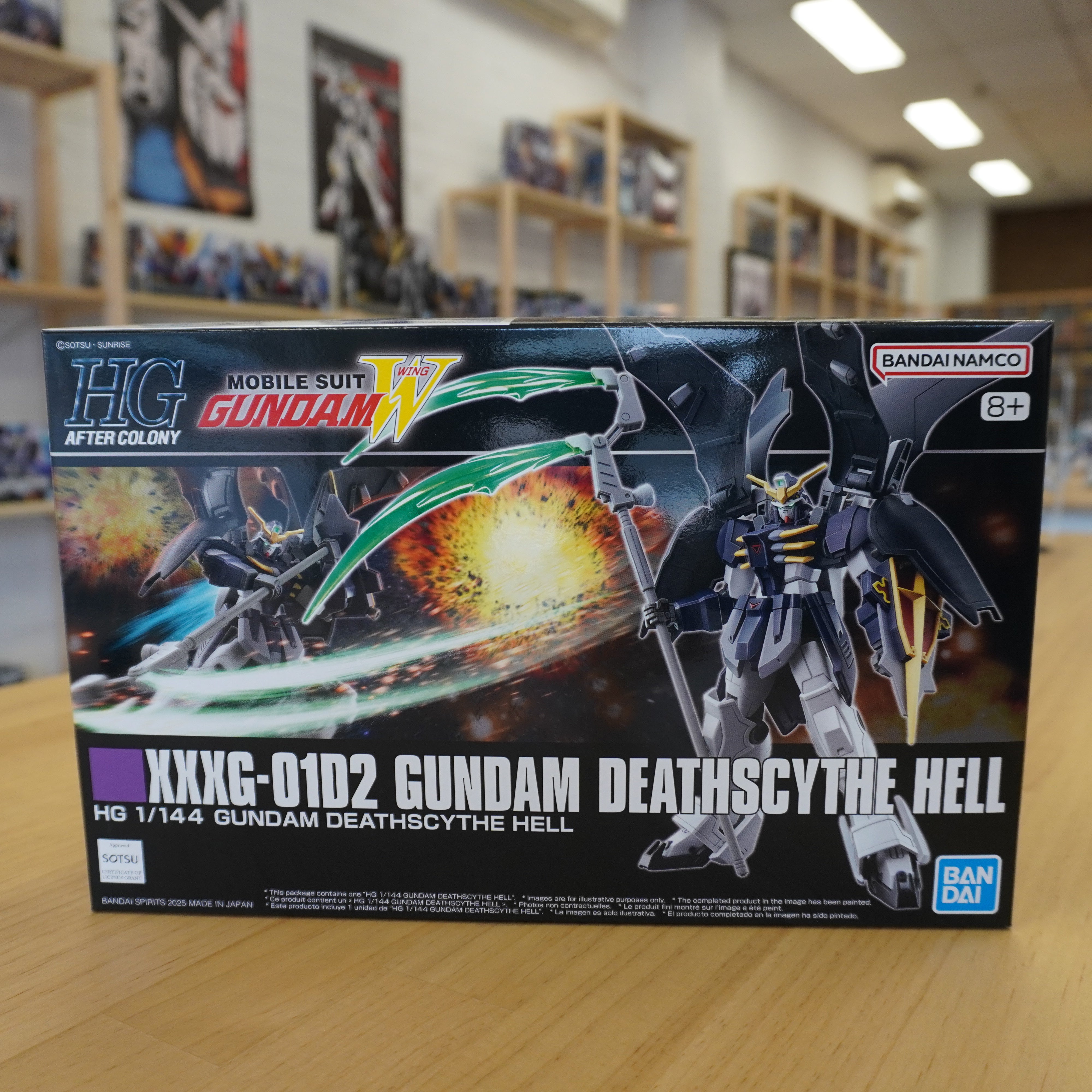 Gundam Deathscythe MG 1/100 Bandai - Figurine Construite Et Peinte Au Japon