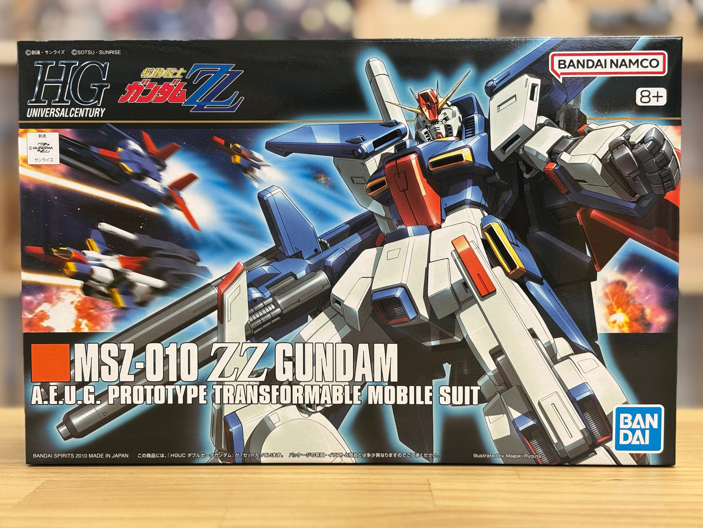 HGUC ΖΖ (ZZ) Gundam 1/144 HGUC