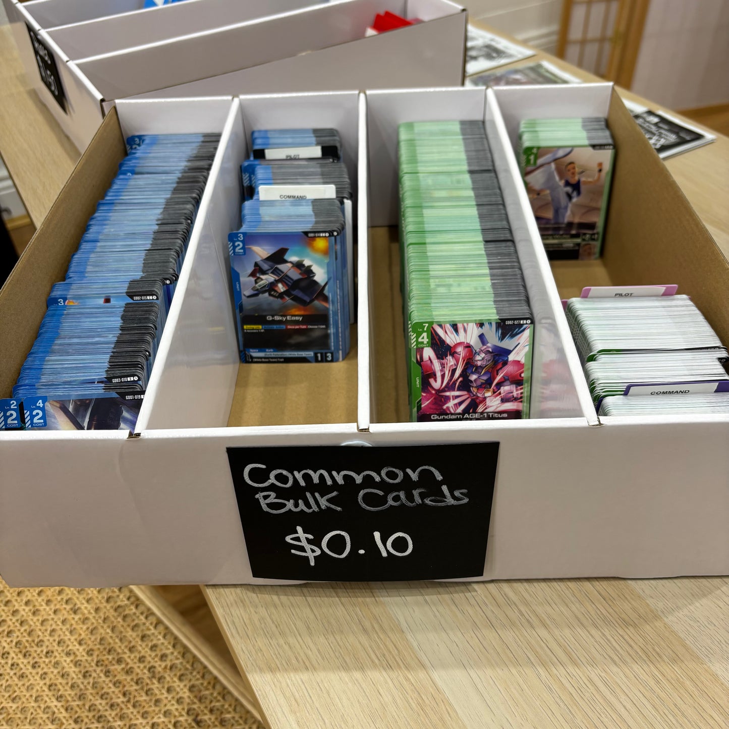 TCG Bulk Common Cards