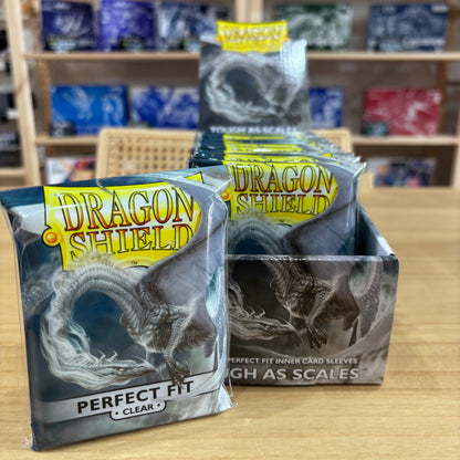 Dragon Shield Perfect Fit Clear Sleeves (100) – Standard Size
