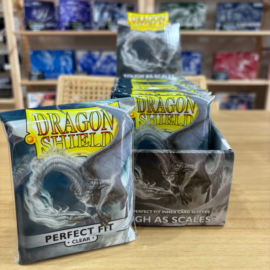 Dragon Shield Perfect Fit Clear Sleeves (100) – Standard Size