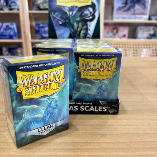 Dragon Shield: Sleeves – Matte – Clear