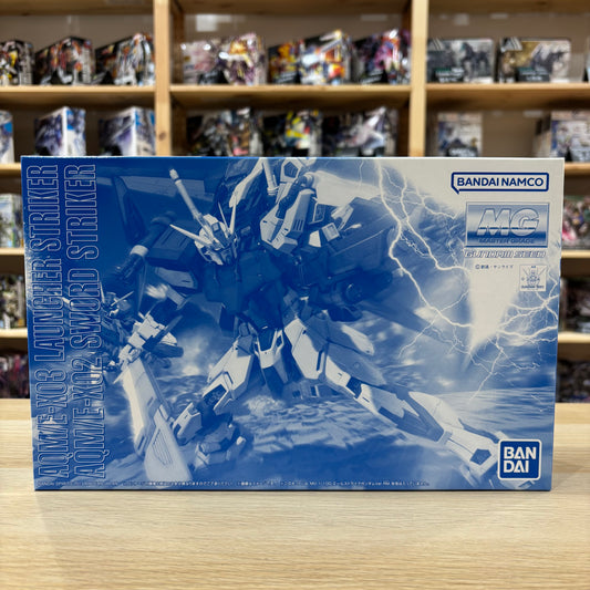 P-Bandai MG 1/100 Launcher Striker & Sword Striker Pack for Aile Strike Gundam Ver.RM