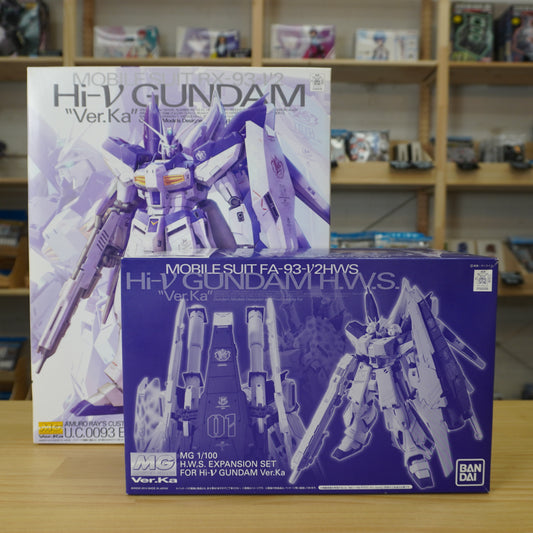 MG 1/100 Hi-ν Gundam Ver.Ka and Expansion Set