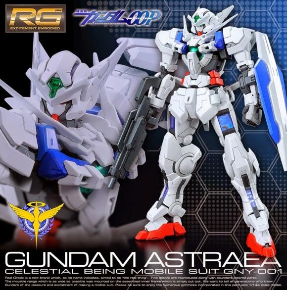 P-Bandai RG 1/144 GNY-001 Gundam Astraea