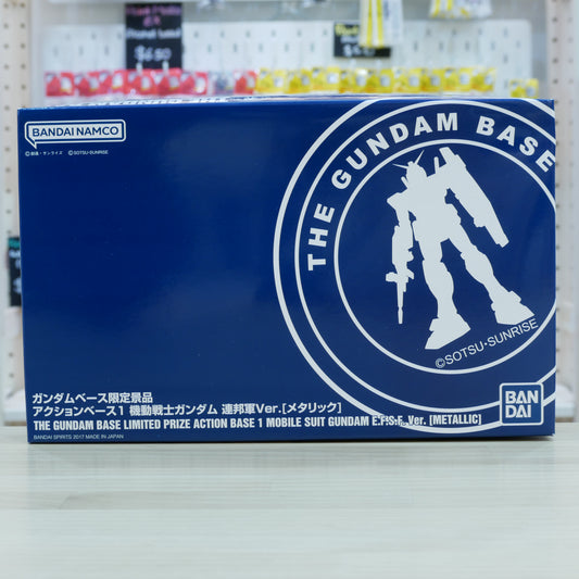 The Gundam Base Limited Prize Action Base 1 Mobile Suit Gundam E.F.S.F. Ver. [Metallic]