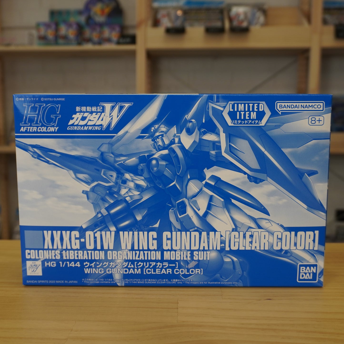 P‑Bandai HG 1/144 XXXG‑01W Wing Gundam [Clear Color]