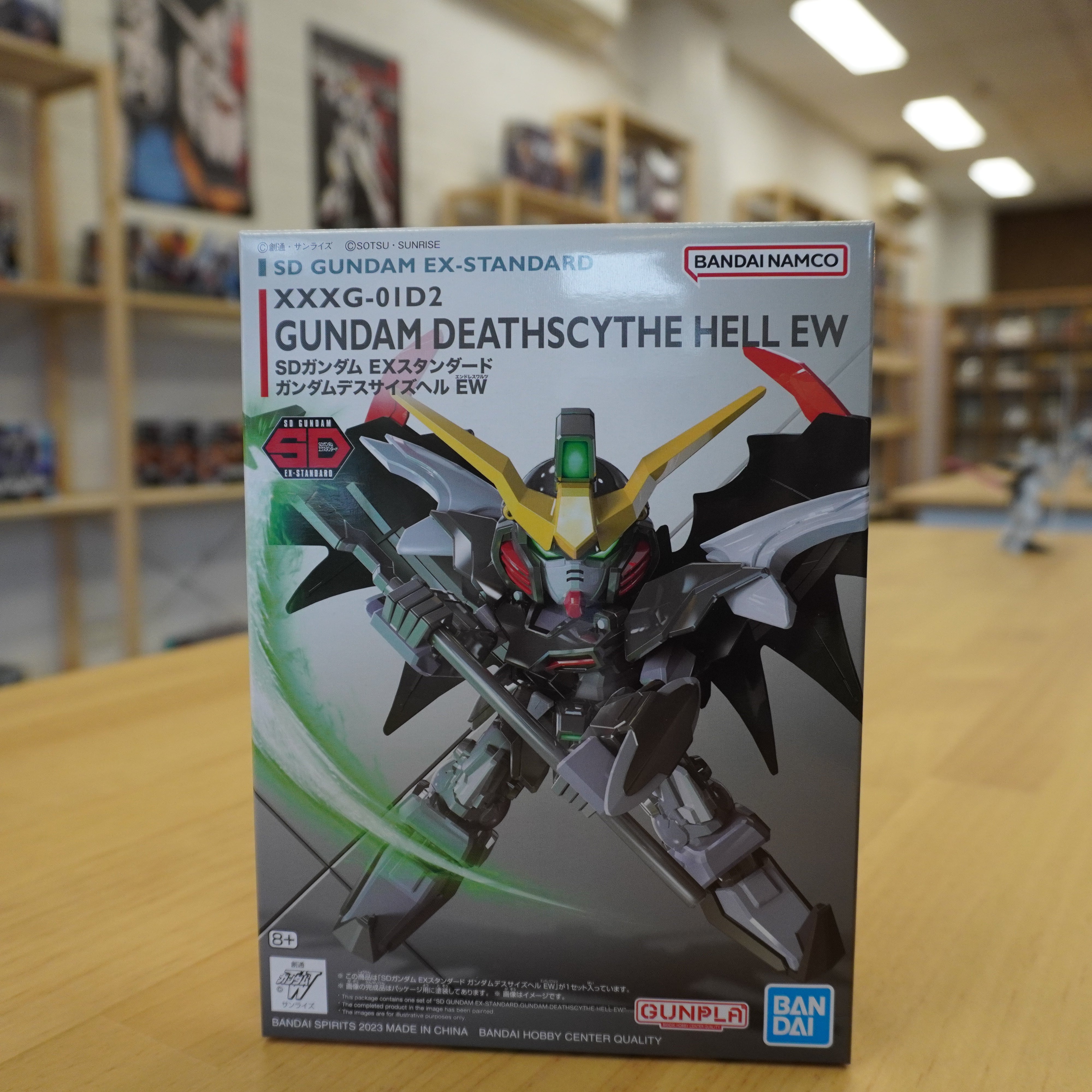 Bandai Hobby SD EX-Standard Gundam Deathscythe Hell EW, Action Figure 20 Cm, Multicolore, Kit Da Assemblare - 4