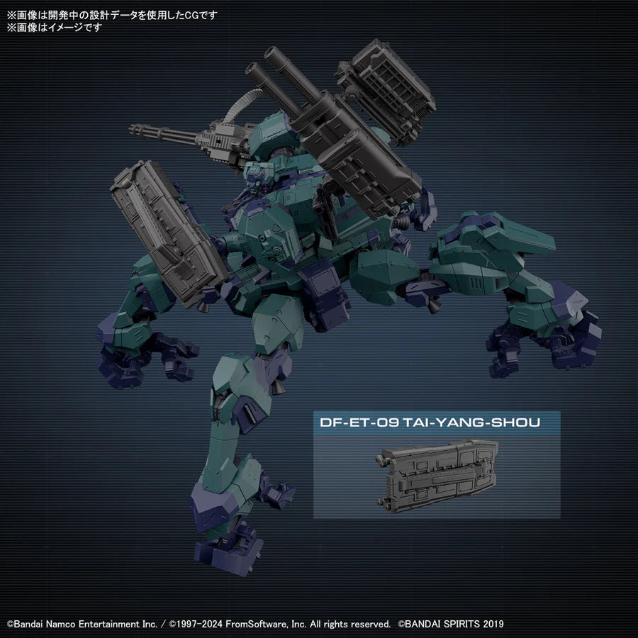 Bandai 30MM Armored Core VI Fires of Rubicon Balam Industries BD‑011 Melander (Liger Tail Ver.)