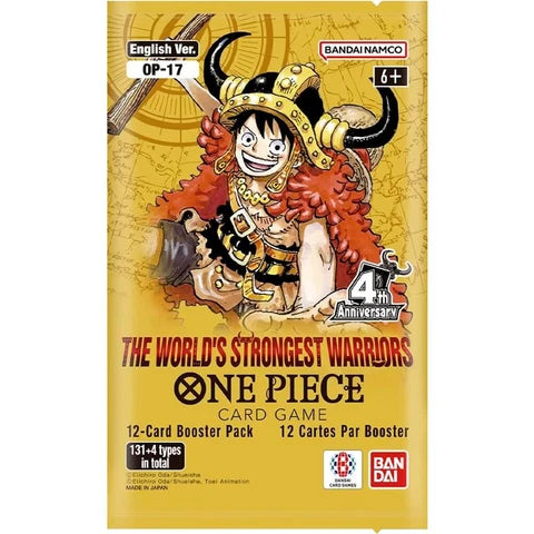 The World's Strongest Warriors (OP-17) Booster Pack | One Piece Card Game