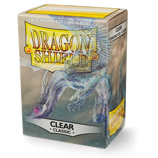 Dragon Shield Clear Classic – Standard Size Card Sleeves (100)