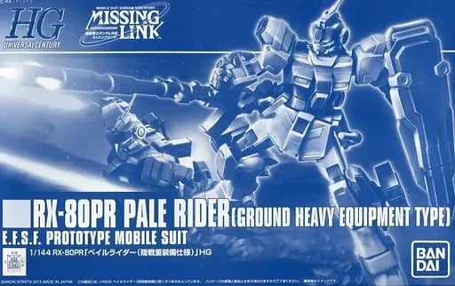 P-Bandai HG 1/144 RX-80PR Pale Rider (Space Type)