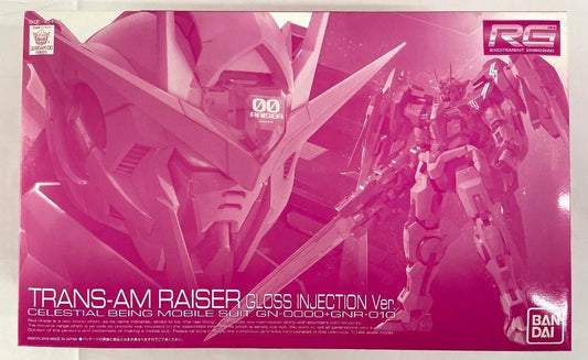 P-Bandai RG 1/144 Trans-Am Raiser [Gloss Injection Ver.] (GN-0000 + GNR-010)