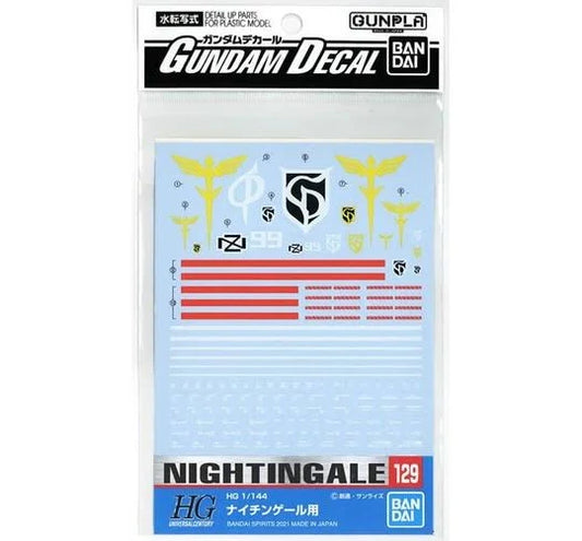 Gundam Decal No.129 – HG 1/144 Nightingale