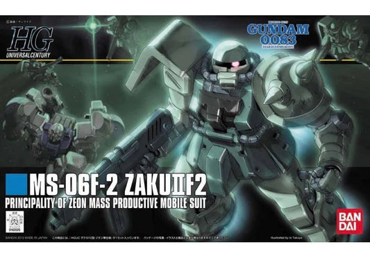 HGUC 1/144 MS-06F-2 Zaku II F2 (Zeon Type)