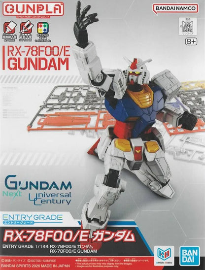 EG 1/144 RX-78F00/E Gundam