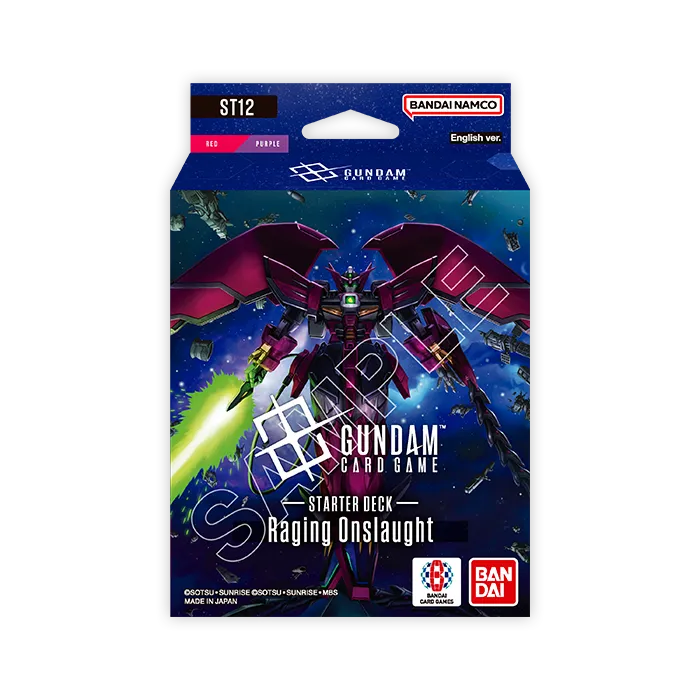 Raging Onslaught [ST12] Starter Deck | Gundam Card Game