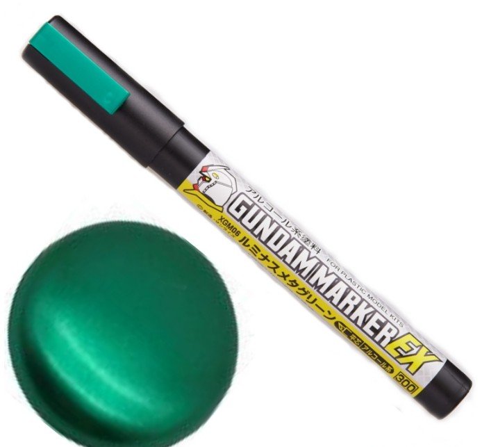 Gundam Marker - Luminous Metallic Green
